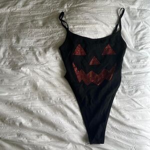 Dolls Kill Halloween Bodysuit NWT